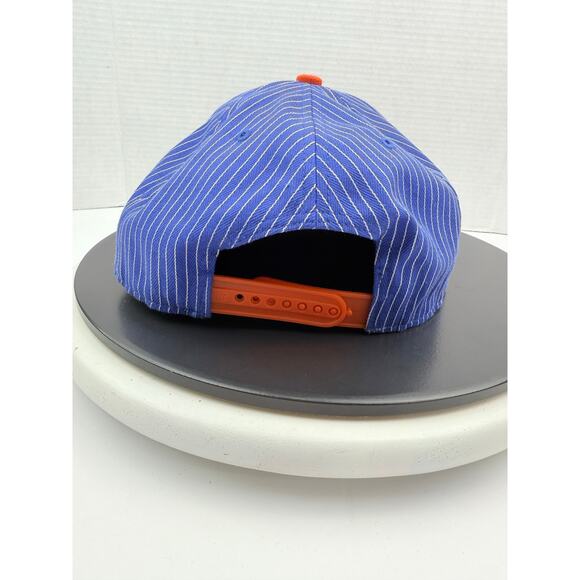 47 Captain New York Mets Pinstripe Blue Adjustable Snapback Hat Baseball Cap - Picture 4 of 7